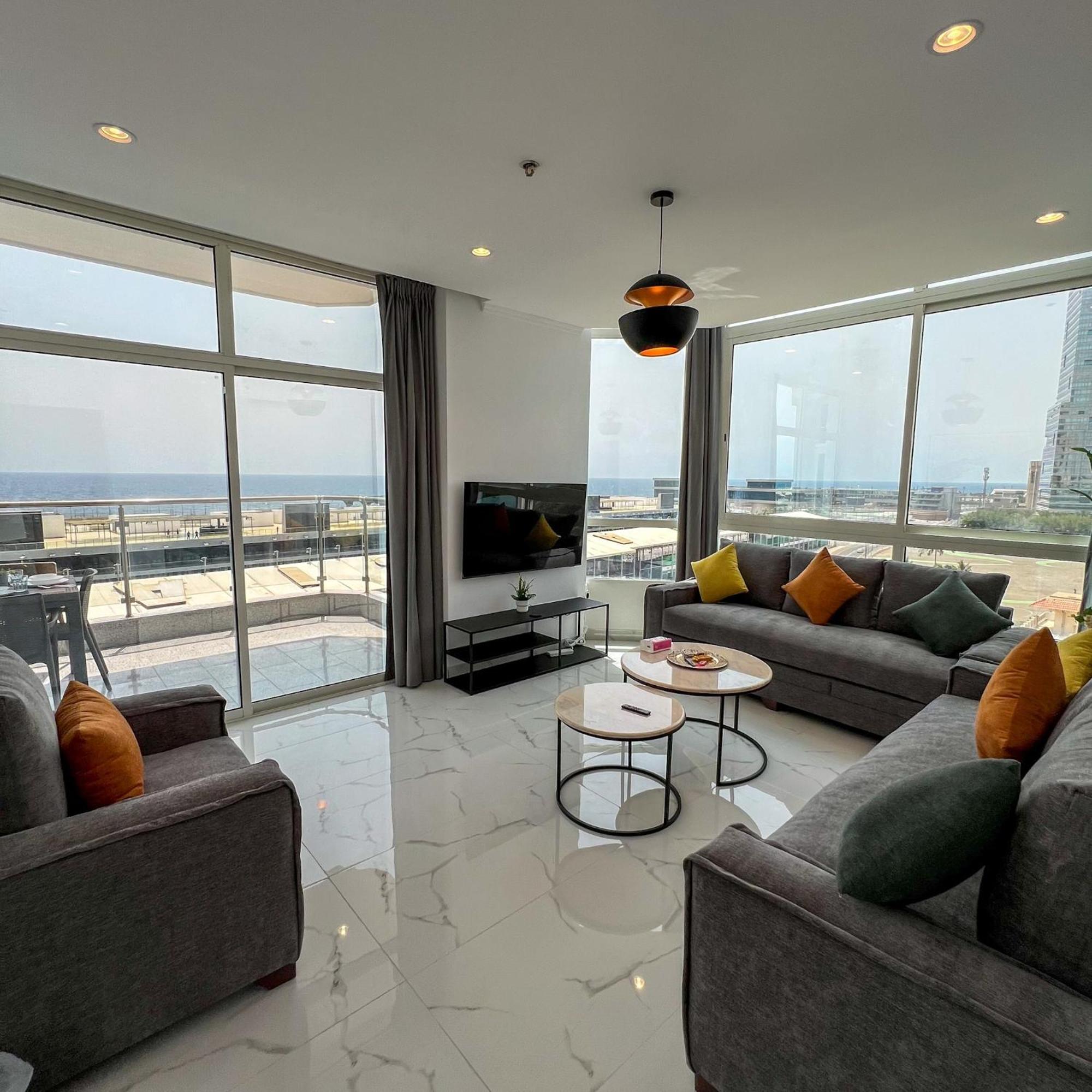 Almasarat Tower Sea View Apartment Джеда Екстериор снимка